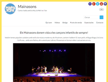 Tablet Screenshot of mainasons.com